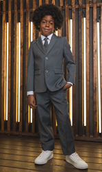 007 Charcoal ringbearer, tuxedos, black tie, mens wearhouse