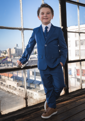 007 Cobalt ringbearer, tuxedos, black tie, mens wearhouse