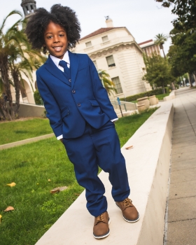 007 Indigo ringbearer, tuxedos, black tie, mens wearhouse