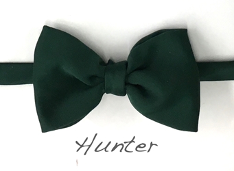 Hunter Satin bow  