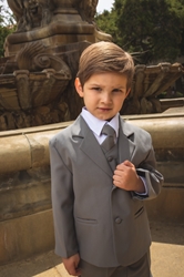 Joey Charcoal Suit ringbearer, tuxedos, black tie, mens wearhouse