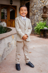 Oasis Safari Tan Kids Suit 