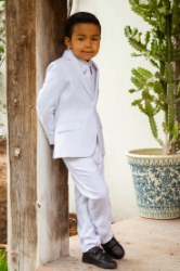 Oasis Safari White Kids Suit 