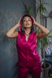 Osiris Pharaoh Pink Hooded Vest  
