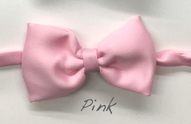 Pink Satin bow 
